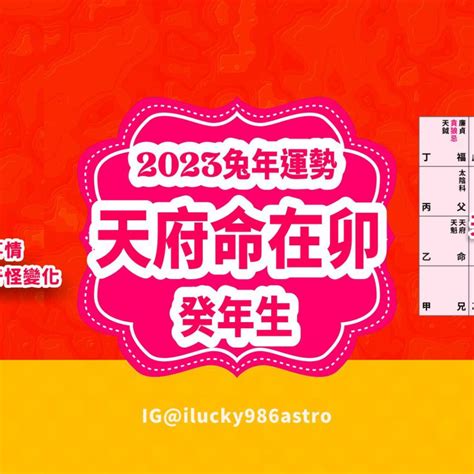 2023流年運勢免費算|紫微斗數2023癸卯年運勢